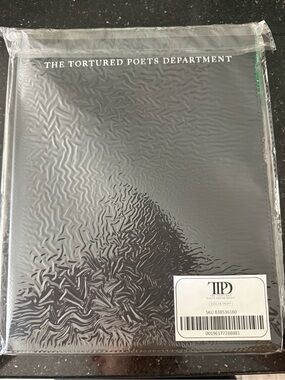 Taylor Swift Black Hardcover "The Tortured Poets Department"